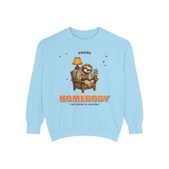 Homebody Sloth Sweatshirt photo 5