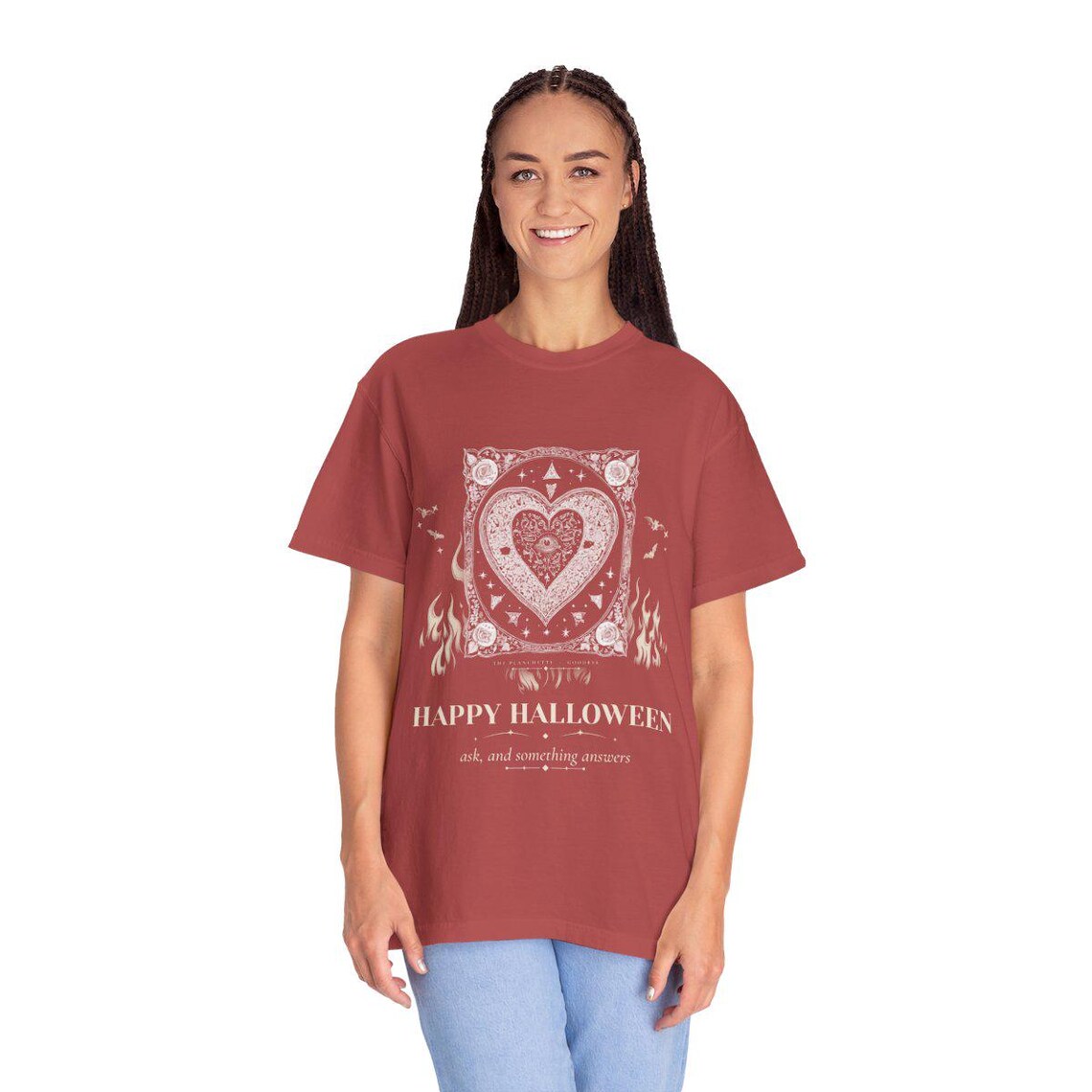 Spirit Board Planchette Halloween Shirt by WedgeAtelier