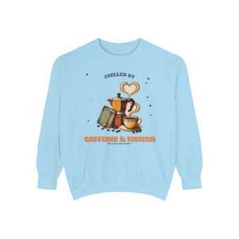 Caffeine and Fiction Sweatshirt photo 5