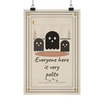 Ghost Sampler Folk Art Print photo 2