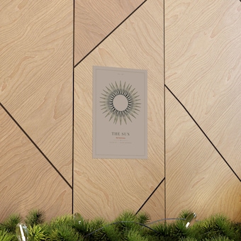 Gilded Sun Celestial Wall Art photo 5