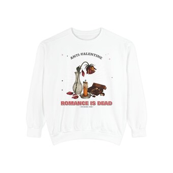 Romance Is Dead Anti Valentine Sweatshirt photo 2