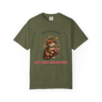 Self Love Club Cat Valentine Shirt photo 6