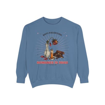 Romance Is Dead Anti Valentine Sweatshirt photo 4