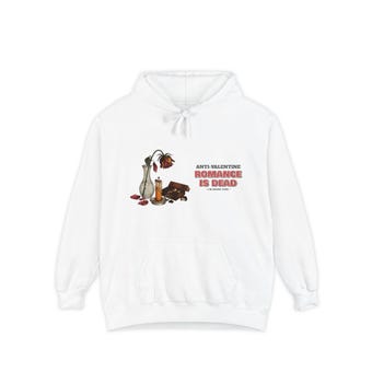 Romance Is Dead Anti Valentine Hoodie photo 2
