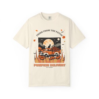 Pumpkin Delivery Truck Shirt photo 3