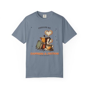 Caffeine and Fiction Shirt photo 3