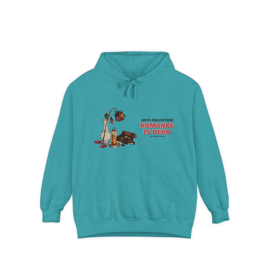 Anti Valentine Hoodie by WedgeAtelier