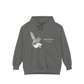 Dark Academia Writer Hoodie photo 3