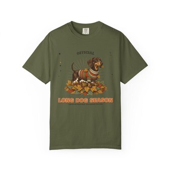 Long Dog Season Dachshund Tee photo 6