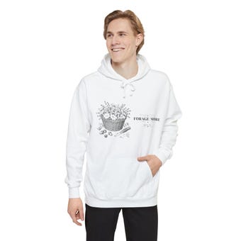Cottagecore Chanterelle Mushroom Hoodie photo 5