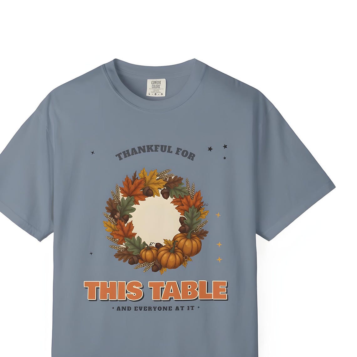 Thankful for This Table Comfort Colors Shirt — Comfort Colors tee by WedgeAtelier