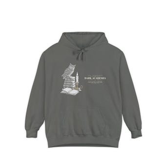 Dark Academia Owl Hoodie photo 3