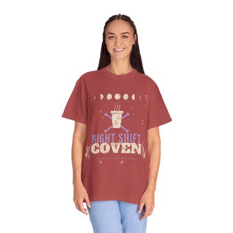Night Shift Coven Nurse Halloween Shirt photo 2