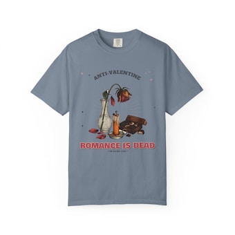 Romance Is Dead Anti Valentine Shirt photo 3