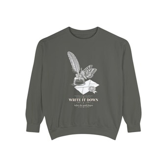 Dark Academia Writer Sweatshirt photo 2