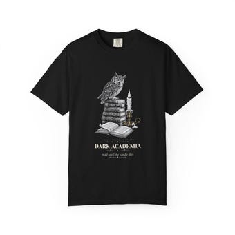 Dark Academia Owl Shirt photo 2