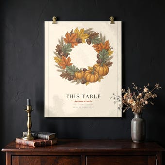 Thankful For This Table Print photo 2