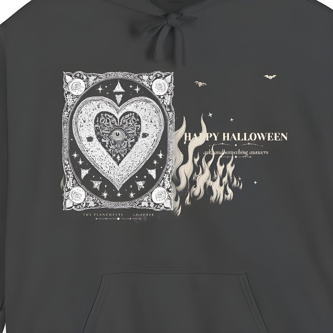 Ouija Planchette Hoodie — Comfort Colors hoodie by WedgeAtelier