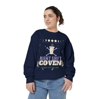 Night Shift Coven Nurse Sweatshirt photo 2