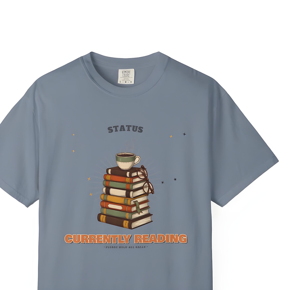 Currently Reading Shirt — Comfort Colors tee by WedgeAtelier
