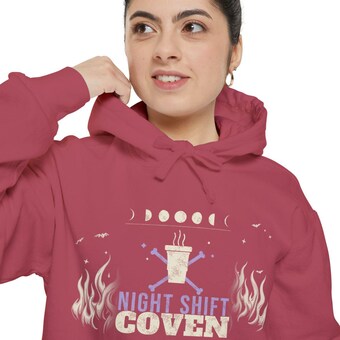 Night Shift Coven Nurse Hoodie photo 6