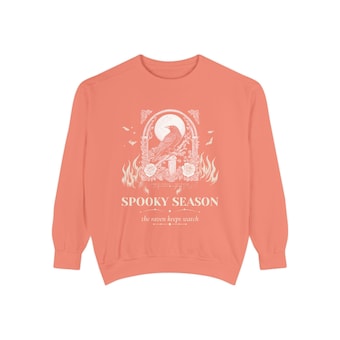 Gothic Raven Moon Sweatshirt photo 6