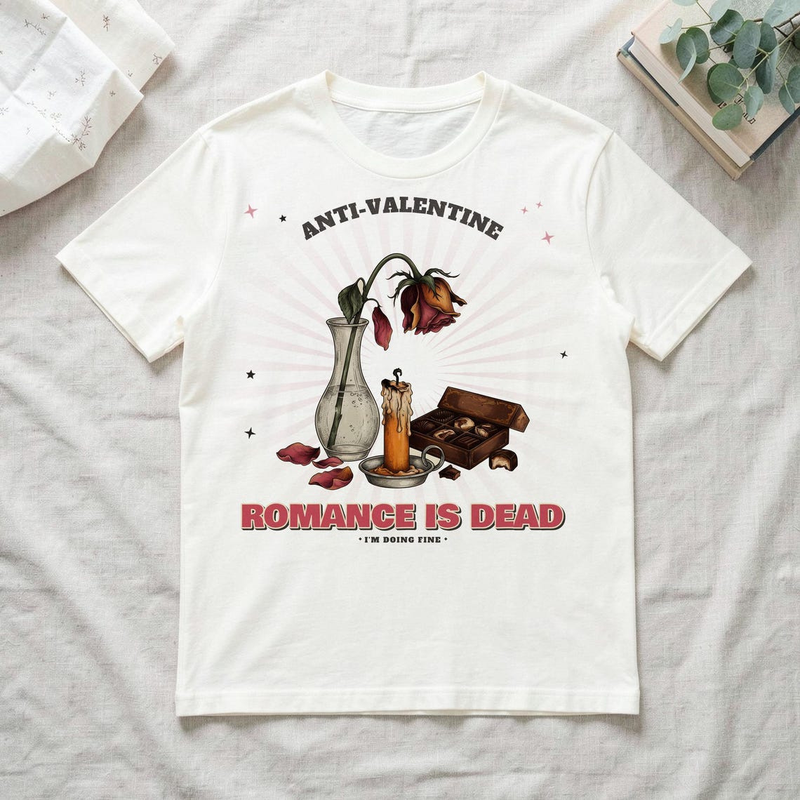 Romance Is Dead Anti Valentine Shirt by WedgeAtelier