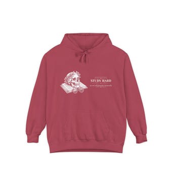 Dark Academia Skull Hoodie photo 6