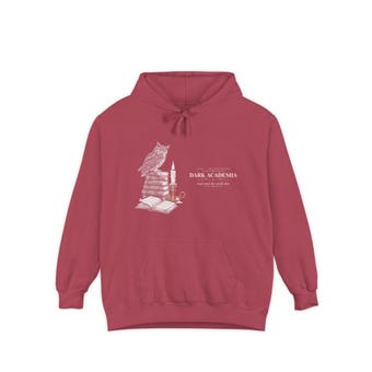 Dark Academia Owl Hoodie photo 6