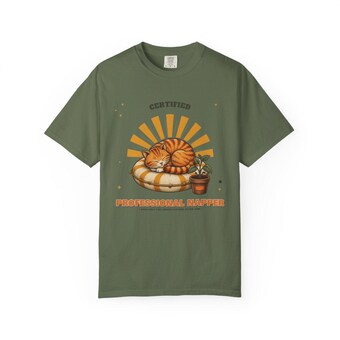Professional Napper Cat Shirt photo 6