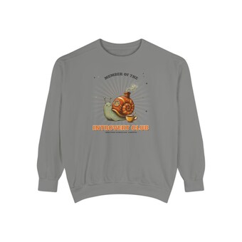 Introvert Club Snail Sweatshirt photo 6