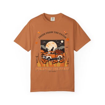 Pumpkin Delivery Truck Shirt photo 4