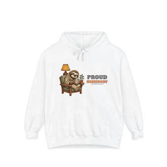 Homebody Sloth Hoodie photo 2
