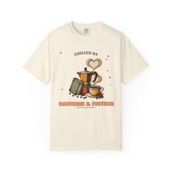 Caffeine and Fiction Shirt photo 2