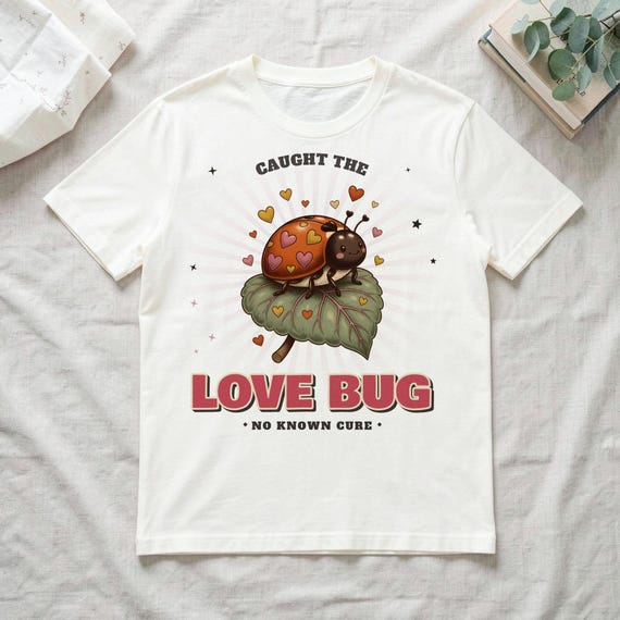 Love Bug Ladybug Tee by WedgeAtelier