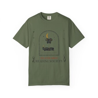 Dark Academia Reading Society Tee photo 6