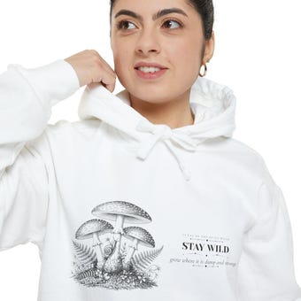 Fly Agaric Mushroom Hoodie photo 5