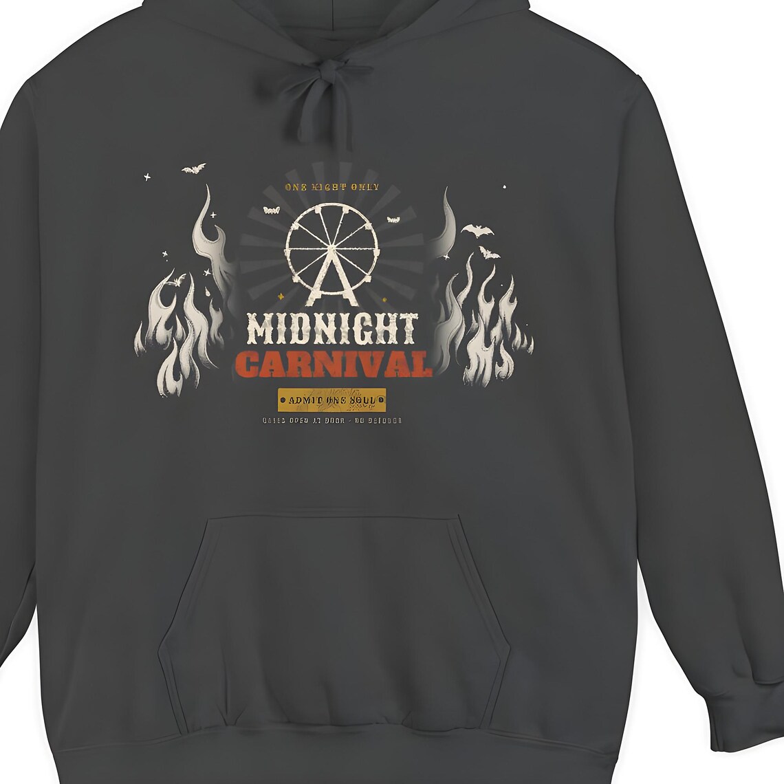 Comfort Colors Midnight Carnival Hoodie — Comfort Colors hoodie by WedgeAtelier