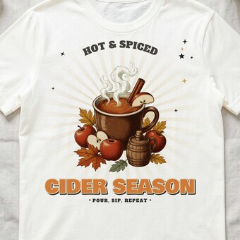 Cider Season Retro Tee photo 3