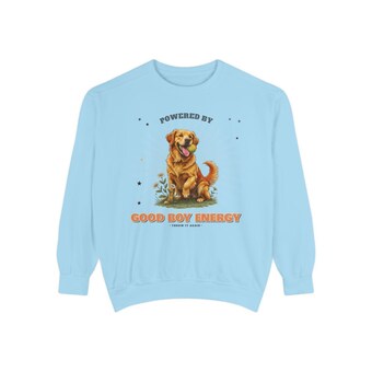 Good Boy Energy Golden Retriever Sweatshirt photo 5