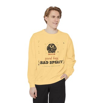 Ghost Dog Halloween Sweatshirt photo 3