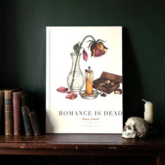 Romance Is Dead Wall Art Print photo 3