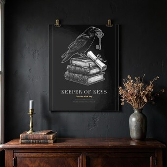 Raven Key Print photo 4