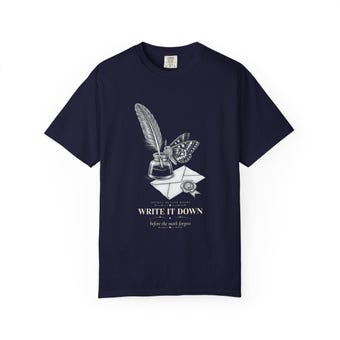 Dark Academia Writer Shirt photo 6