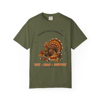 Eat Nap Repeat Thanksgiving Shirt photo 6