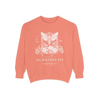 Gothic Moth Engraving Sweatshirt photo 6