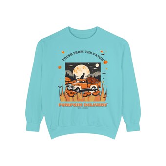 Comfort Colors Pumpkin Delivery Sweatshirt photo 5