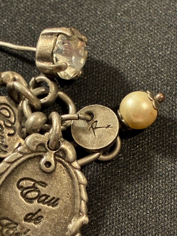 Vintage Réminiscence Zoé Coste Earrings 1970s, Eau de… - Gem