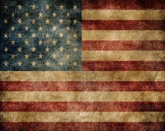 Primitivo Grunge americano bandera Feedsack Logo despensa Jar vasija caja libro etiqueta Jpeg archivo Digital
